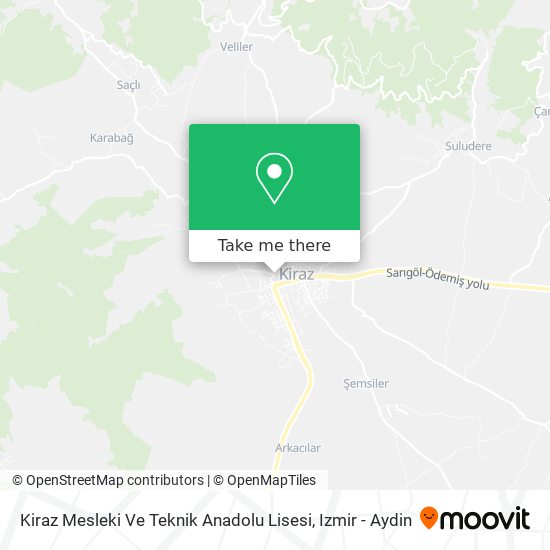 Kiraz Mesleki Ve Teknik Anadolu Lisesi map