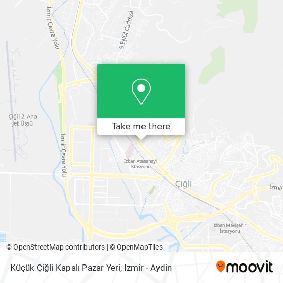 Küçük Çiğli Kapalı Pazar Yeri map