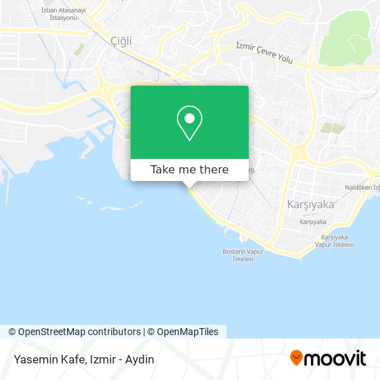 Yasemin Kafe map