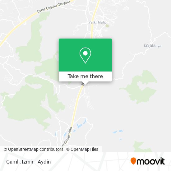Çamlı map