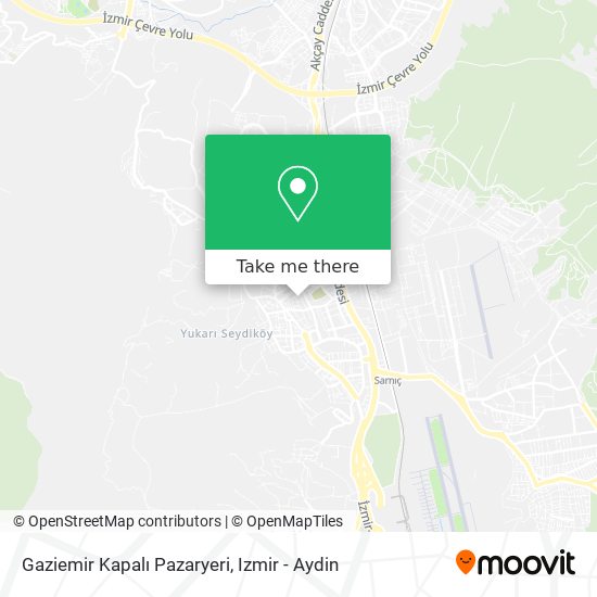 Gaziemir Kapalı Pazaryeri map