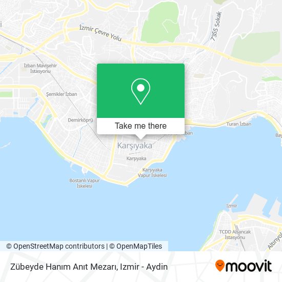 Zübeyde Hanım Anıt Mezarı map