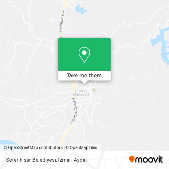 Seferihisar Belediyesi map