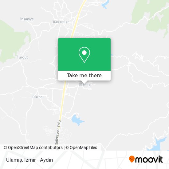 Ulamış map