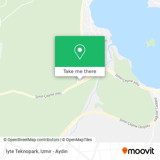 İyte Teknopark map