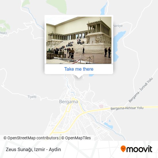 Zeus Sunağı map
