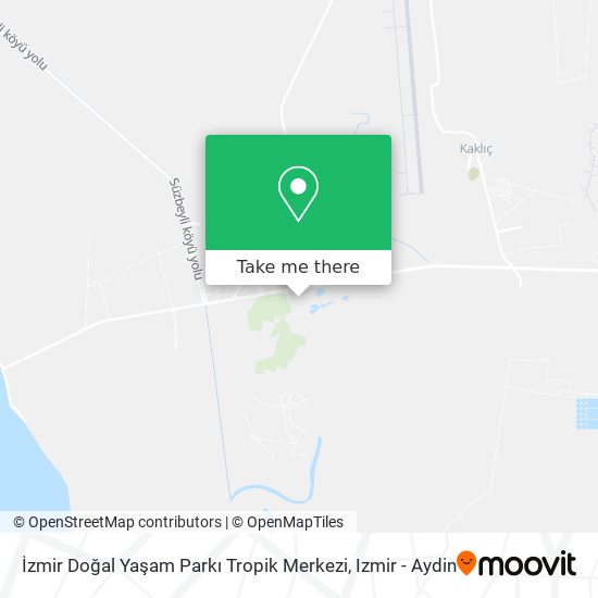 İzmir Doğal Yaşam Parkı Tropik Merkezi map