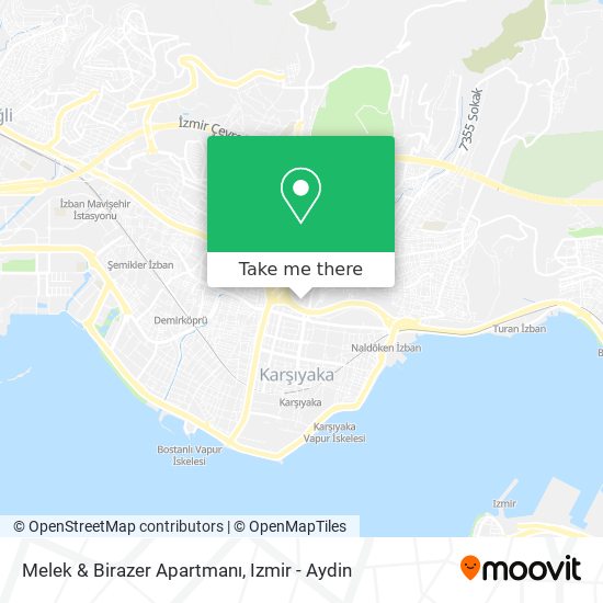 Melek & Birazer Apartmanı map