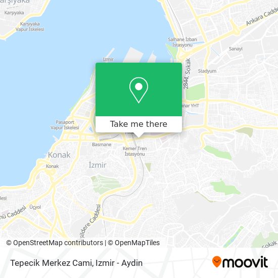 Tepecik Merkez Cami map