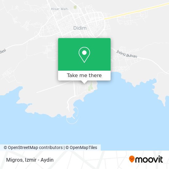 Migros map