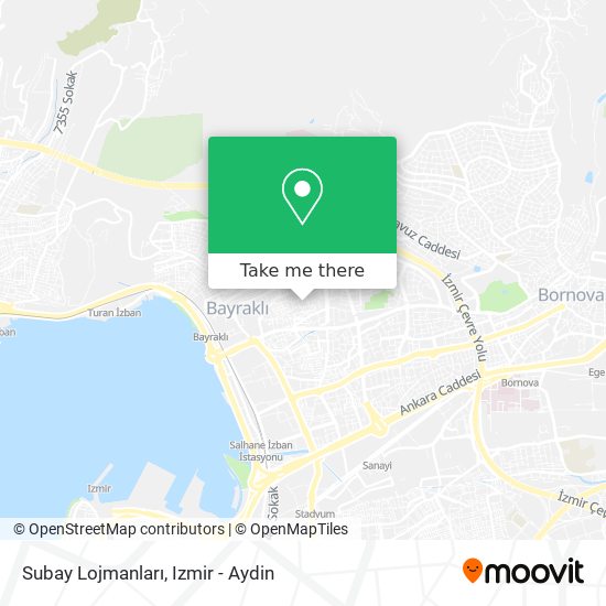Subay Lojmanları map