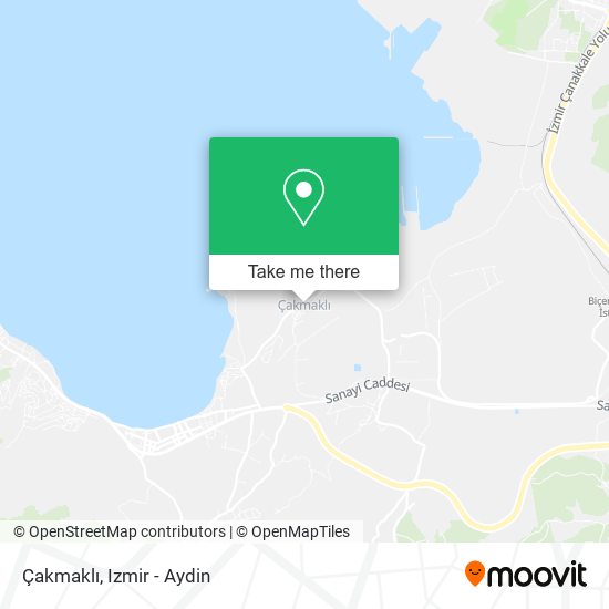 Çakmaklı map