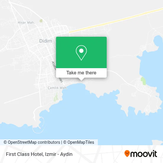 First Class Hotel map