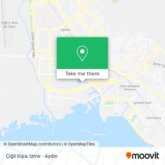 Çiğli Kipa map