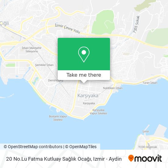 20 No.Lu Fatma Kutluay Sağlık Ocağı map