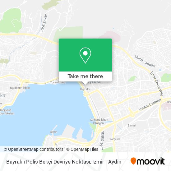 Bayraklı Polis Bekçi Devriye Noktası map