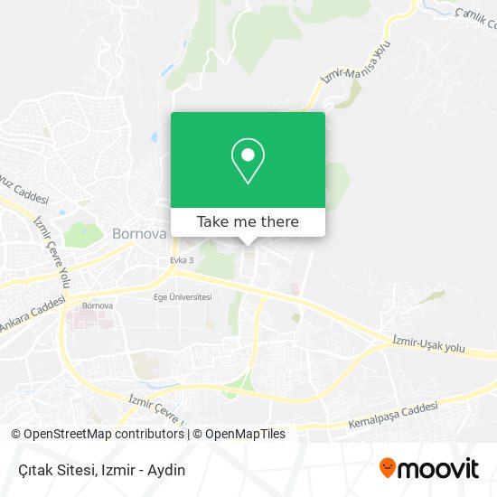Çıtak Sitesi map