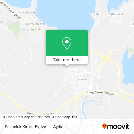 Sezonluk Kiralık Ev map