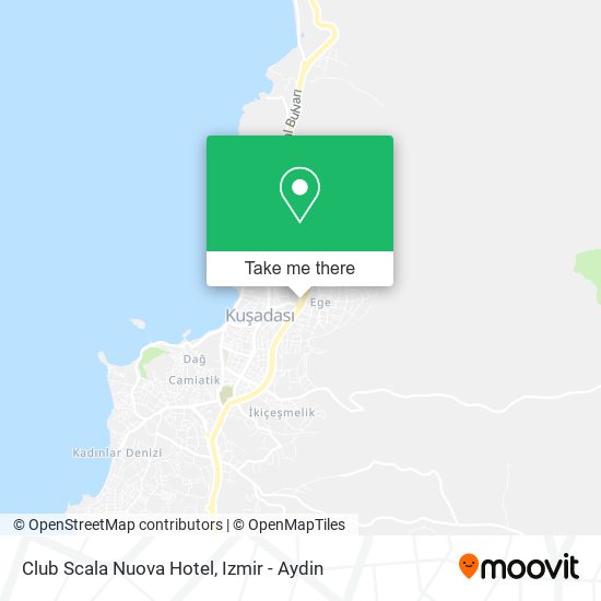 Club Scala Nuova Hotel map