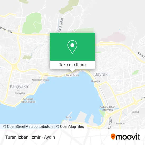 Turan İzban map
