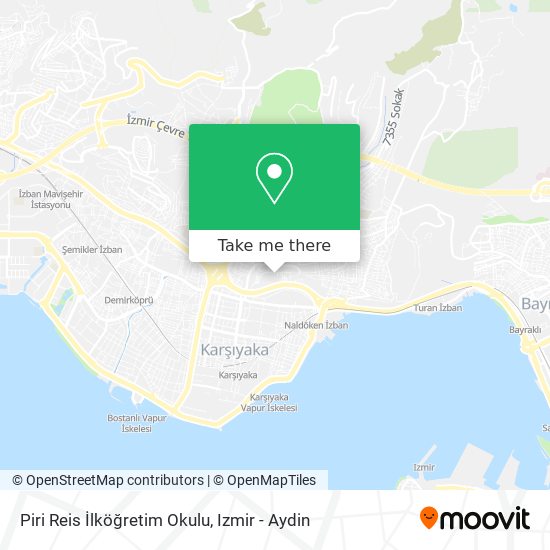 Piri Reis İlköğretim Okulu map