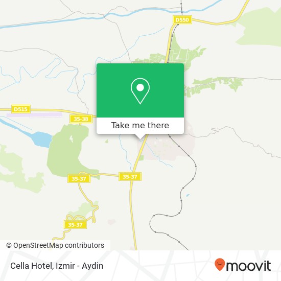 Cella Hotel map