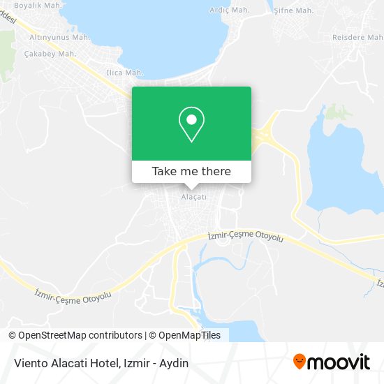 Viento Alacati Hotel map