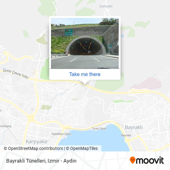 Bayrakli Tünelleri map