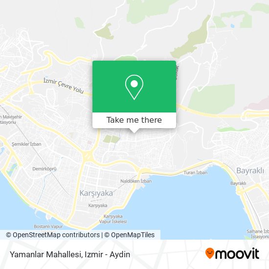 Yamanlar Mahallesi map