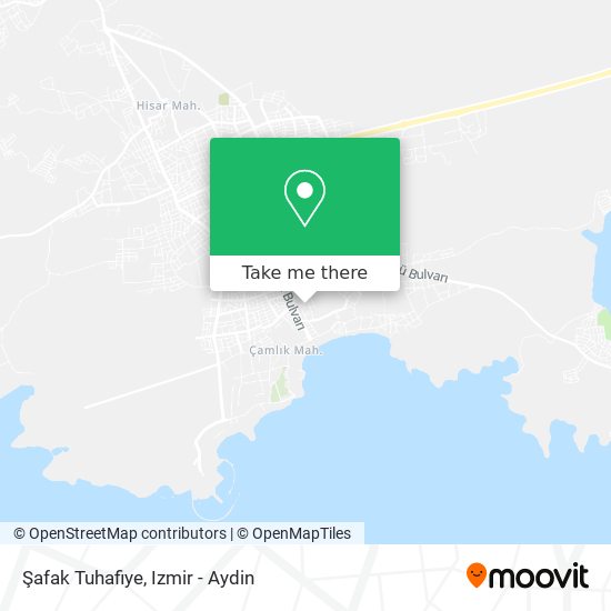 Şafak Tuhafiye map