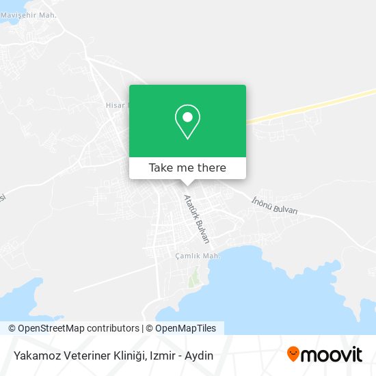 Yakamoz Veteriner Kliniği map