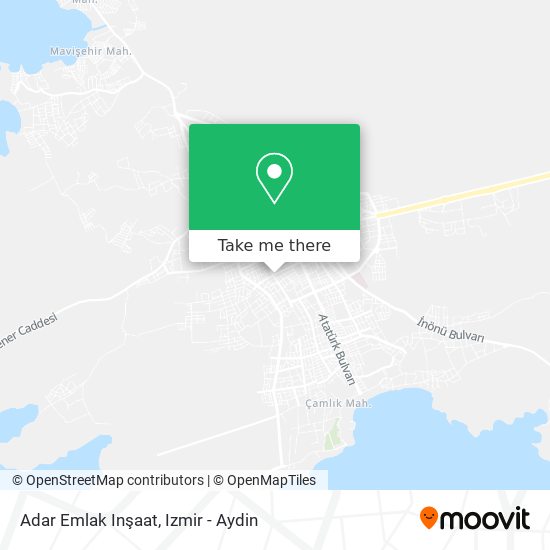 Adar Emlak Inşaat map