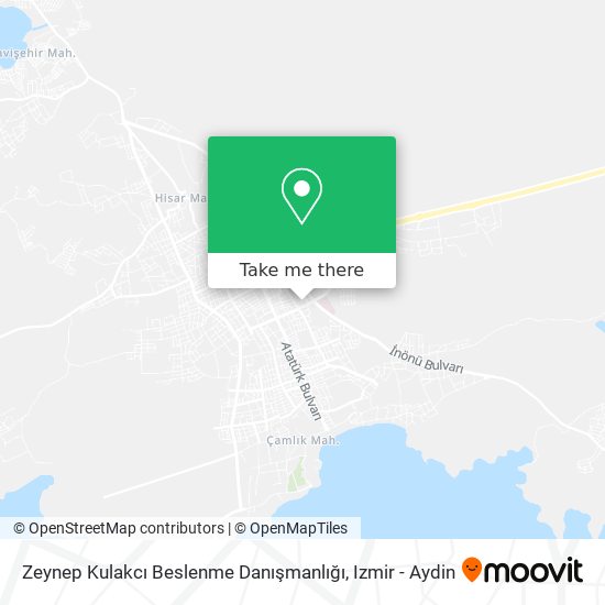 Zeynep Kulakcı Beslenme Danışmanlığı map
