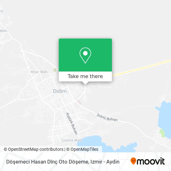 Döşemeci Hasan Dînç Oto Döşeme map