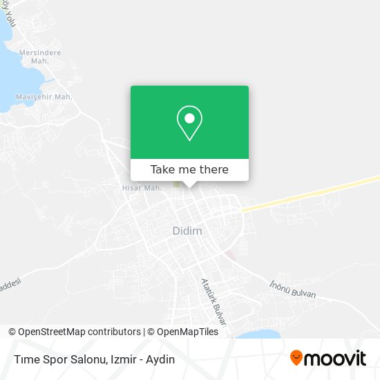 Tıme Spor Salonu map