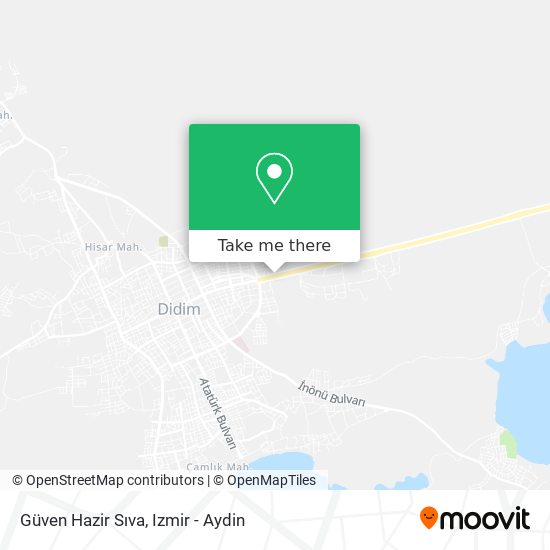 Güven Hazir Sıva map