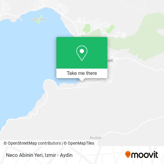 Neco Abinin Yeri map