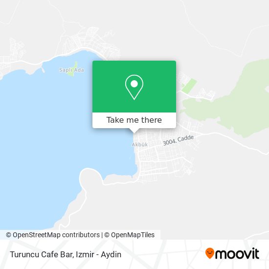 Turuncu Cafe Bar map