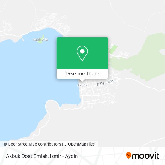 Akbuk Dost Emlak map