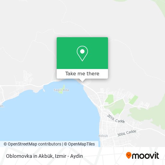 Oblomovka in Akbük map
