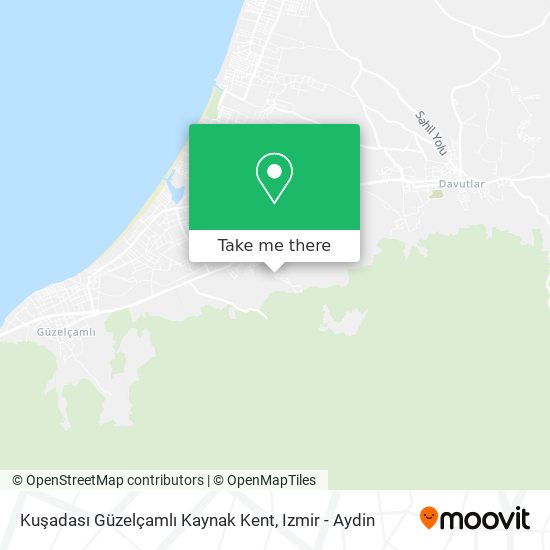 Kuşadası Güzelçamlı Kaynak Kent map