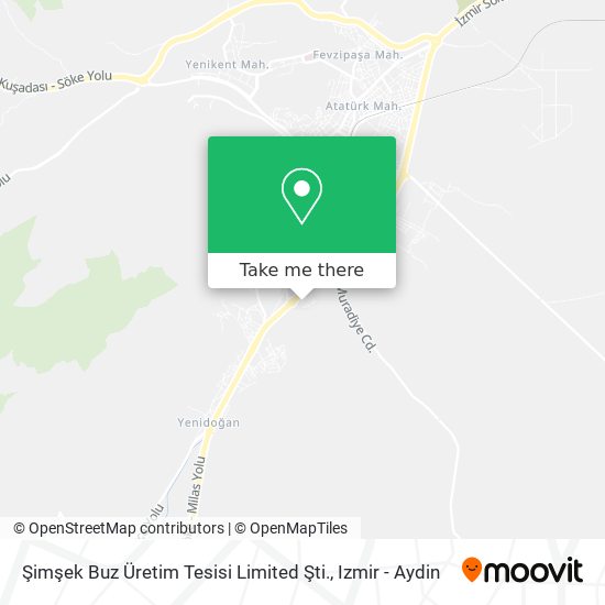 Şimşek Buz Üretim Tesisi Limited Şti. map