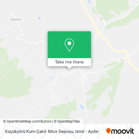 Küçükyörü Kum-Çakil- Micir Deposu map