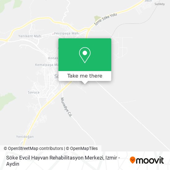 Söke Evcil Hayvan Rehabilitasyon Merkezi map