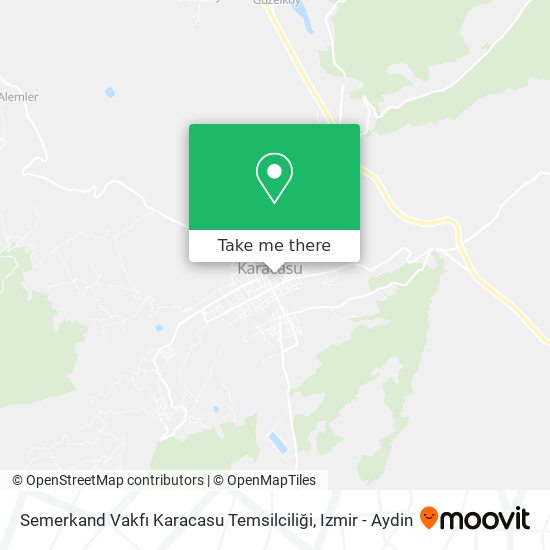 Semerkand Vakfı Karacasu Temsilciliği map