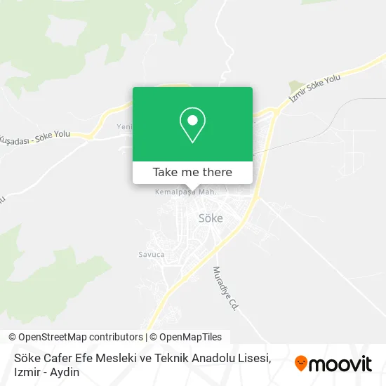Söke Cafer Efe Mesleki ve Teknik Anadolu Lisesi map