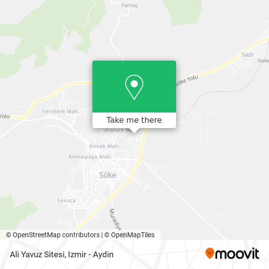 Ali Yavuz Sitesi map