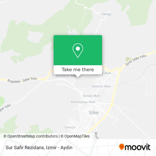 Sur Safir Rezidans map