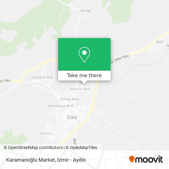 Karamanoğlu Market map