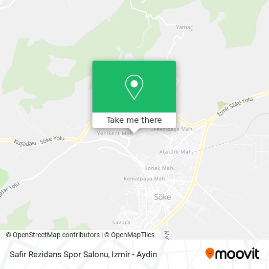 Safir Rezidans Spor Salonu map